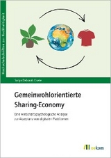 Gemeinwohlorientierte Sharing Economy - Sonja Eisele