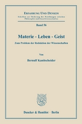 Materie - Leben - Geist. - 