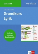 Grundkurs Lyrik - Burkhard Moennighoff