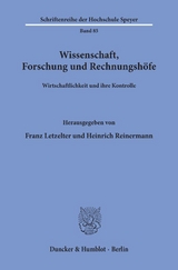 Wissenschaft, Forschung und Rechnungshöfe. - 