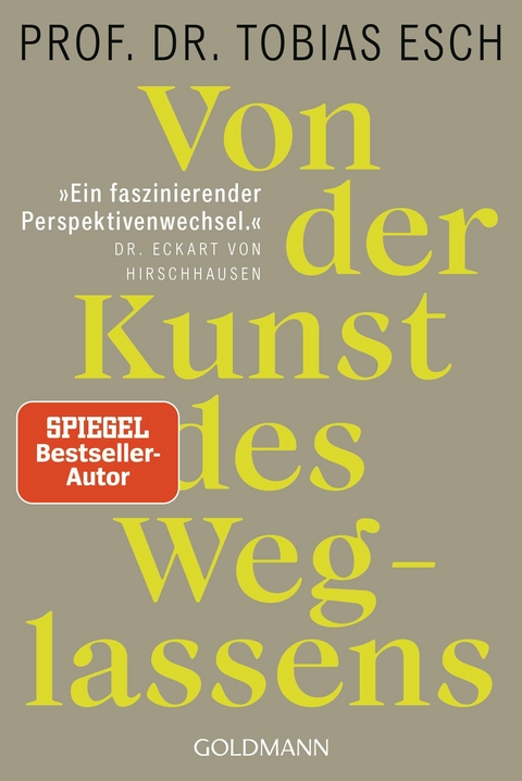 Von der Kunst des Weglassens - Tobias Esch