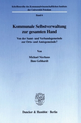 Kommunale Selbstverwaltung zur gesamten Hand. - Michael Nierhaus, Ihno Gebhardt