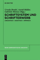 Schriftsystem und Schrifterwerb - 