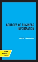 Sources of Business Information - Edwin T. Coman