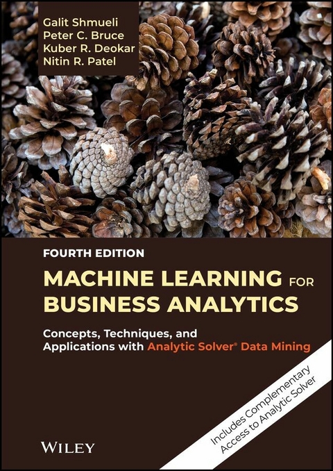 Machine Learning for Business Analytics - Galit Shmueli, Peter C. Bruce, Kuber R. Deokar, Nitin R. Patel