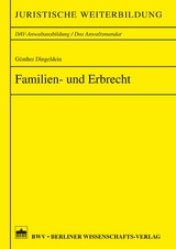 Familien- und Erbrecht - Günther Dingeldein