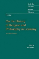 Heine: 'On the History of Religion and Philosophy in Germany' - 