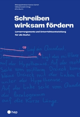 Schreiben wirksam fördern (E-Book) - Bildungsdirektion Kanton Zürich Volksschulamt (Hrsg.), Afra Sturm