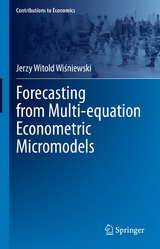 Forecasting from Multi-equation Econometric Micromodels - Jerzy Witold Wiśniewski