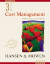 Cost Management - Hansen, Don R.; Mowen, Maryanne M.