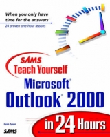 Sams Teach Yourself Microsoft Outlook 2000 in 24 Hours - Tyson, Herb