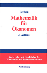 Mathematik für Ökonomen - Josef Leydold