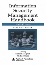 Information Security Management Handbook on CD-ROM, 2006 Edition - Krause, Micki