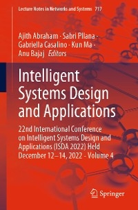 Intelligent Systems Design and Applications - 