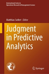 Judgment in Predictive Analytics - 