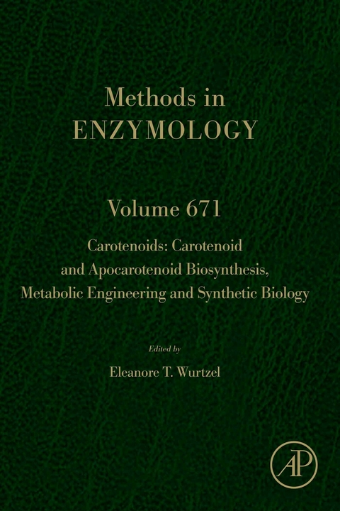 Carotenoids: Carotenoid and Apocarotenoid Biosynthesis, Metabolic Engineering and Synthetic Biology - 