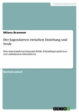 Der Jugendarrest zwischen Erziehung und Strafe - Milena Brammer