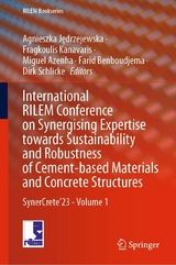 International RILEM Conference on Synergising Expertise towards Sustainability and Robustness of Cement-based Materials and Concrete Structures - 