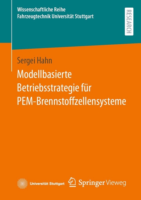 Modellbasierte Betriebsstrategie für PEM-Brennstoffzellensysteme - Sergei Hahn