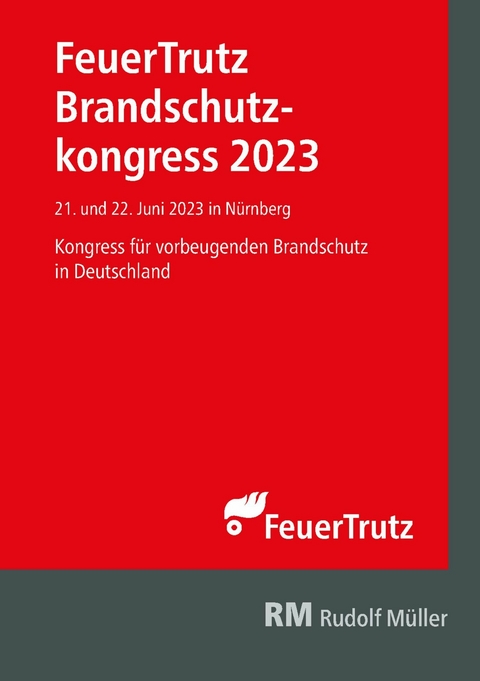 Tagungsband FeuerTrutz Brandschutzkongress 2023 - E-Book (PDF)