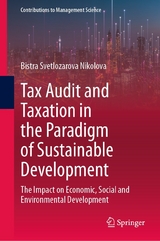 Tax Audit and Taxation in the Paradigm of Sustainable Development - Bistra Svetlozarova Nikolova