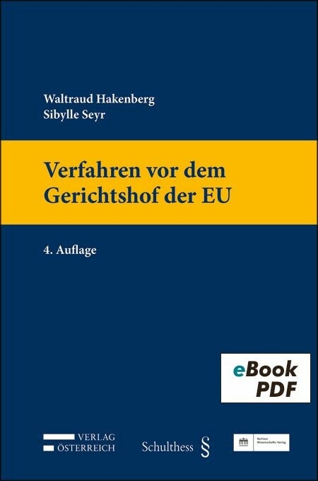 Verfahren vor dem Gerichtshof der EU -  Waltraud Hakenberg,  Sybille Seyr