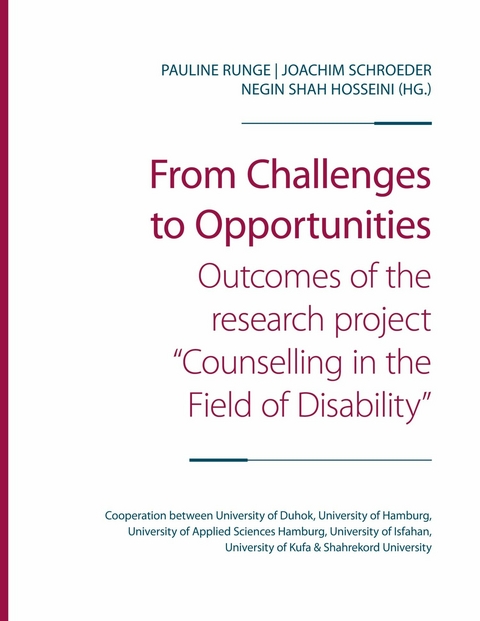 From Challenges to Opportunities -  Negin Shah Hosseini,  Pauline Runge,  Joachim Schroeder