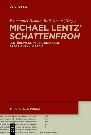 Michael Lentz' ?Schattenfroh? - Emmanuel Heman; Ralf Simon