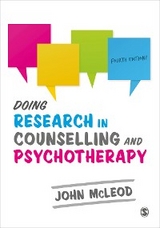 Doing Research in Counselling and Psychotherapy - John McLeod