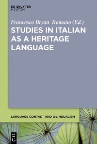 Studies in Italian as a Heritage Language - 