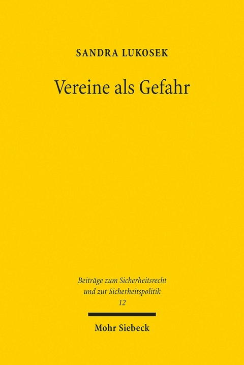 Vereine als Gefahr -  Sandra Lukosek