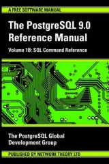 PostgreSQL 9.0 Reference Manual - PostgreSQL Development Group