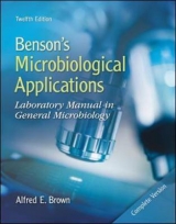 Benson's Microbiological Applications Complete Version - Brown, Alfred E.