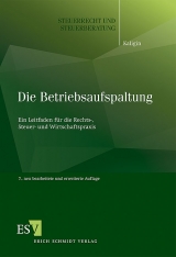 Die Betriebsaufspaltung - Thomas Kaligin