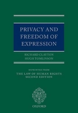 Privacy and Freedom of Expression - Clayton QC, Richard; Tomlinson QC, Hugh