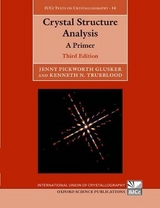 Crystal Structure Analysis - Glusker, Jenny Pickworth; Trueblood, Kenneth N.