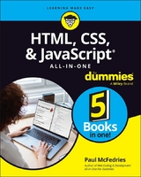 HTML, CSS, & JavaScript All-in-One For Dummies -  Paul McFedries