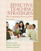 Effective Teaching Strategies that Accommodate Diverse Learners - Coyne, Michael; Kame'enui, Edward; Carnine, Douglas