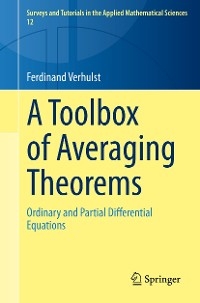 A Toolbox of Averaging Theorems - Ferdinand Verhulst