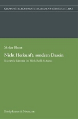 Nicht Herkunft, sondern Dasein - Meher Bhoot