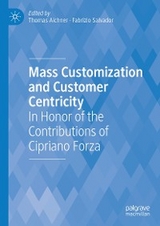 Mass Customization and Customer Centricity - 