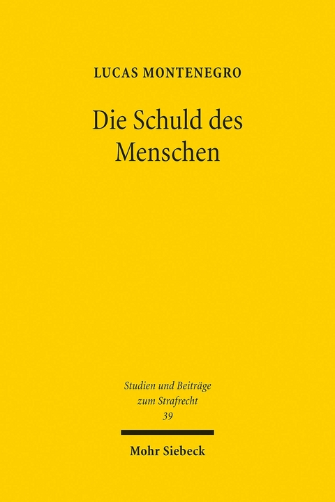 Die Schuld des Menschen -  Lucas Montenegro