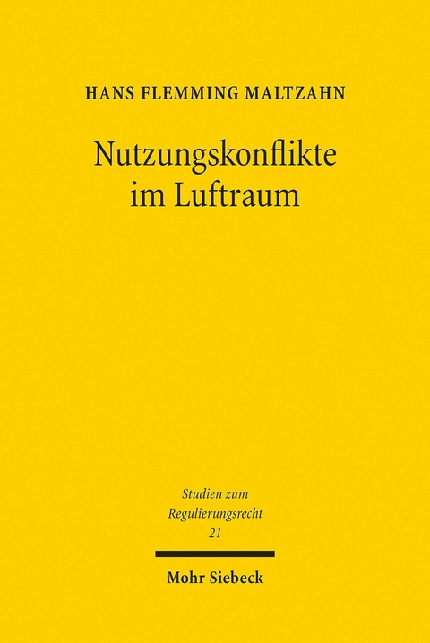 Nutzungskonflikte im Luftraum -  Hans Flemming Maltzahn (geb.Kilian)