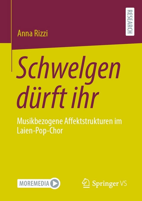 Schwelgen dürft ihr - Anna Rizzi