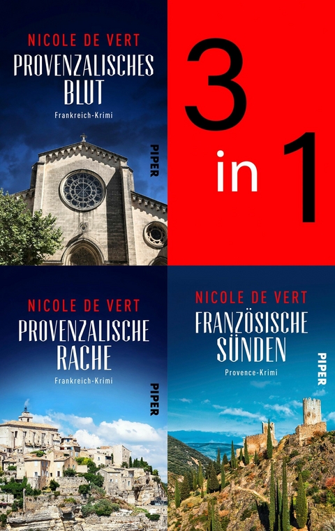 Bundle: Provenzalisches Blut | Provenzalische Rache | Französische Sünden -  Nicole de Vert