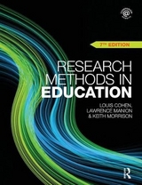 Research Methods in Education - Cohen, Louis; Manion, Lawrence; Morrison, Keith