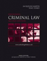 Unlocking Criminal Law Second Edition - Martin, Jacqueline; Storey, Tony