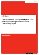 Klimaschutz und Klimagerechtigkeit. Eine postkoloniale Analyse der westlichen Klimabewegungen - Selin Kara