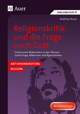 Religionskritik und die Frage nach Gott - Roser, Matthias