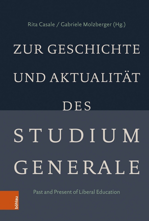 Zur Geschichte und Aktualität des Studium Generale - 